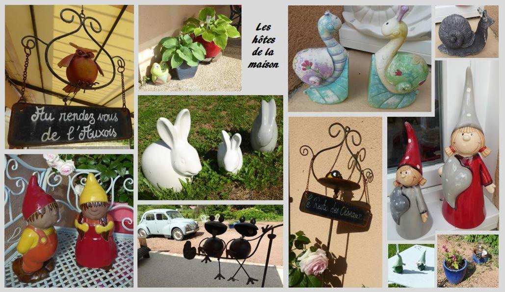 Au Rendez Vous De L'Auxois B&B Essey Bagian luar foto