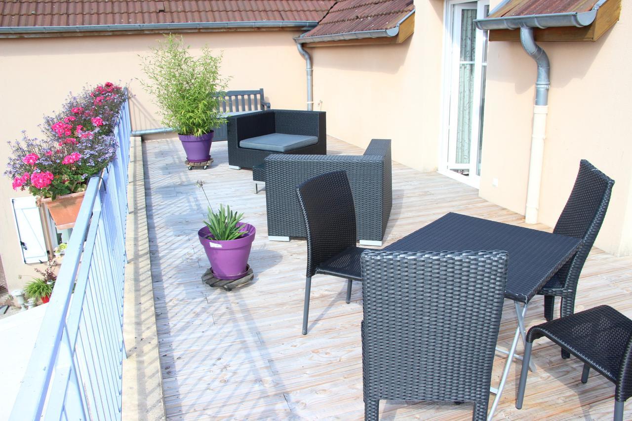 Au Rendez Vous De L'Auxois B&B Essey Ruang foto
